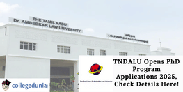 TNDALU PhD Admissions Open